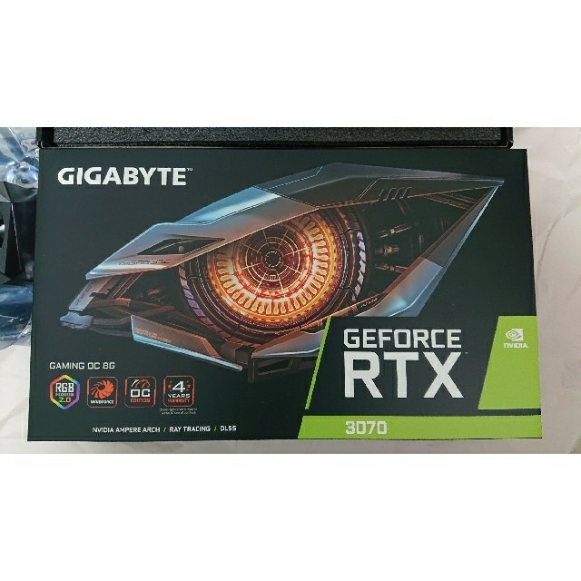 PCパーツ GIGABYTE RTX3070 GAMING OC 8G