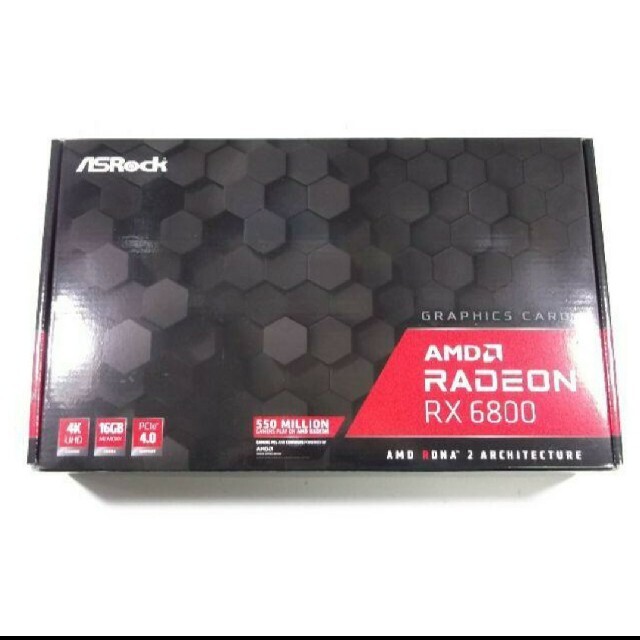 ASROCK RADEON RX6800 16GBPCパーツ