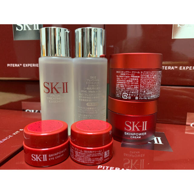 SK-II - 【6点セット】sk2化粧水2+スキンパワークリーム2+スキンパワー ...