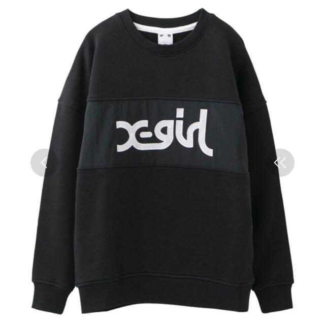 X-girl(エックスガール)のX-girl SPORTY SWEAT TOP レディースのトップス(トレーナー/スウェット)の商品写真