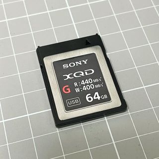 ソニー(SONY)の【中古】ソニー SONY XQD 64GB QD-G64E メモリーカード(その他)