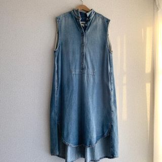 マルタンマルジェラ(Maison Martin Margiela)のMM⑥メゾンマルジェラ デニム地ワンピース(ひざ丈ワンピース)