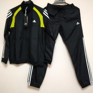 アディダス(adidas)の新品 タグ付 160cm アディダス ウインドブレーカー セットアップ(ジャケット/上着)