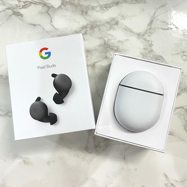 Google Pixel(グーグルピクセル)のGoogle pixel buds ワイヤレスイヤフォン スマホ/家電/カメラのオーディオ機器(ヘッドフォン/イヤフォン)の商品写真