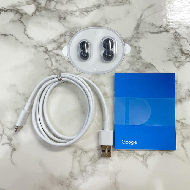 Google Pixel(グーグルピクセル)のGoogle pixel buds ワイヤレスイヤフォン スマホ/家電/カメラのオーディオ機器(ヘッドフォン/イヤフォン)の商品写真