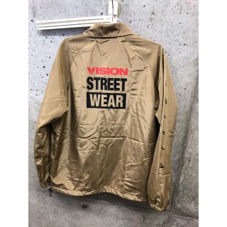 ヴィジョン ストリート ウェア(VISION STREET WEAR)のvision  VISION  コーチジャケット　ナイロンジャケット　ジャケット(ナイロンジャケット)