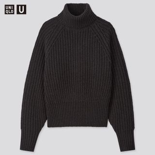 ユニクロ(UNIQLO)のユニクロU ローゲージタートルネックセーター(ニット/セーター)