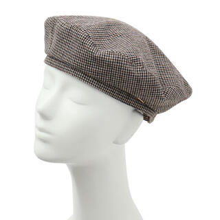 エージーバイアクアガール(AG by aquagirl)のチェックベレー帽(ハンチング/ベレー帽)