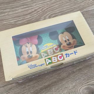 ディズニー(Disney)の値下げ【新品未使用未開封】DWE ディズニーワールドイングリッシュ ABCカード(知育玩具)