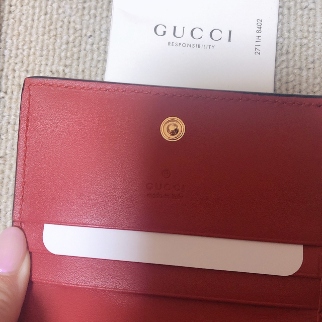 Gucci(グッチ)のオレンジ様御専用　GUCCI ミスティックキャット 折り財布　ミニ財布　最終価格 メンズのファッション小物(折り財布)の商品写真