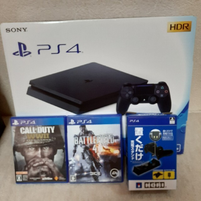 PS4  CUH-2100A B01 500GB BLACK ソフト