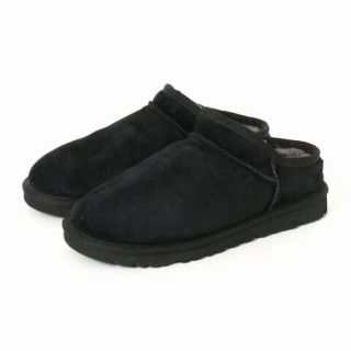 フレームワーク(FRAMeWORK)の【UGG】 CLASSIC SLIPPER ブラック25(スリッポン/モカシン)