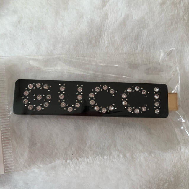 Gucci 新品 GUCCI ヘアピン ブラック ラインストーンの通販 by fabulous shop｜グッチならラクマ