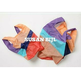 スーザンベル(SUSAN BIJL)のSUSAN BIJL スーザンベル Party Electric Blue(エコバッグ)