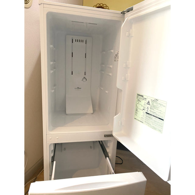 東芝 東芝冷蔵庫の通販 by ことり's shop|トウシバならラクマ - 國江様専用TOSHIBA GR-M15BS(W)2018年製 得価大得価