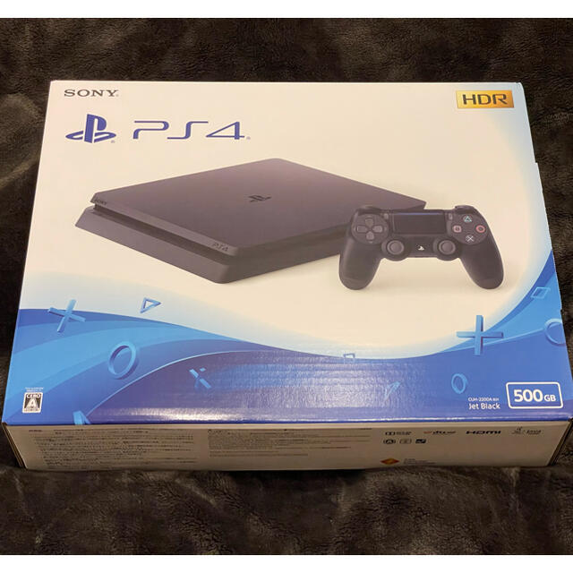 PS4 500GB ジェットブラック CUH-2200A B01