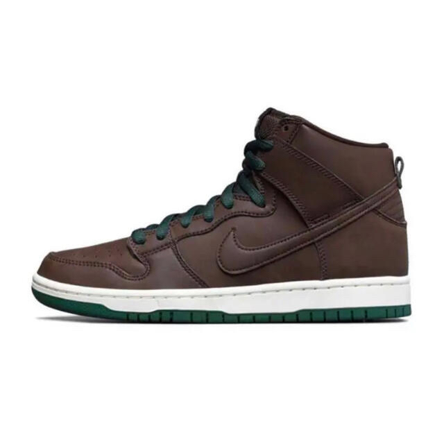 NIKE(ナイキ)のNIKE SB DUNK HIGH BAROQUE BROWN メンズの靴/シューズ(スニーカー)の商品写真