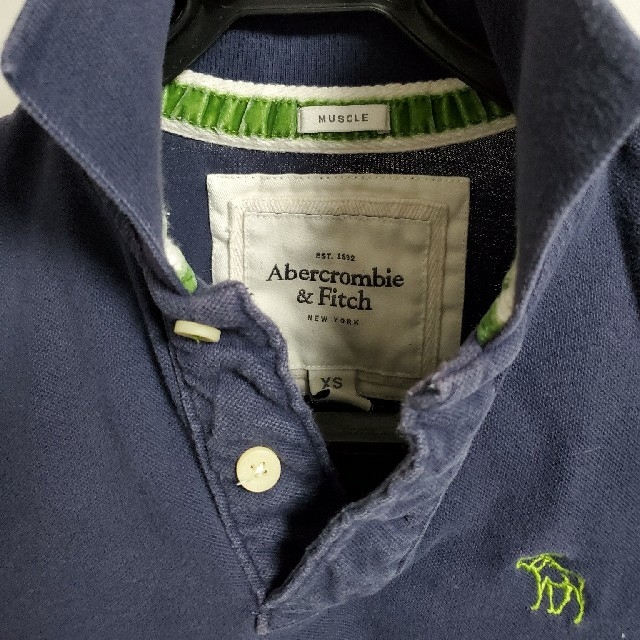 メール便対応! Abercrombie Fitch アバクロ ポロシャツ ネイビー ポロシャツ アバクロ XS ネイビー
ネイビー
