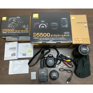 ニコン(Nikon)のNikon D5500 ダブルズームキット(デジタル一眼)