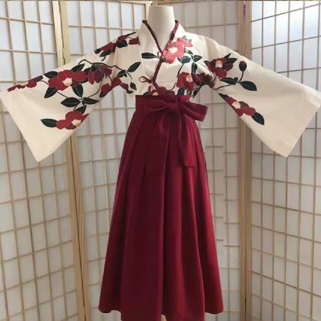 昇龍と桜 刺繍 法被 浴衣