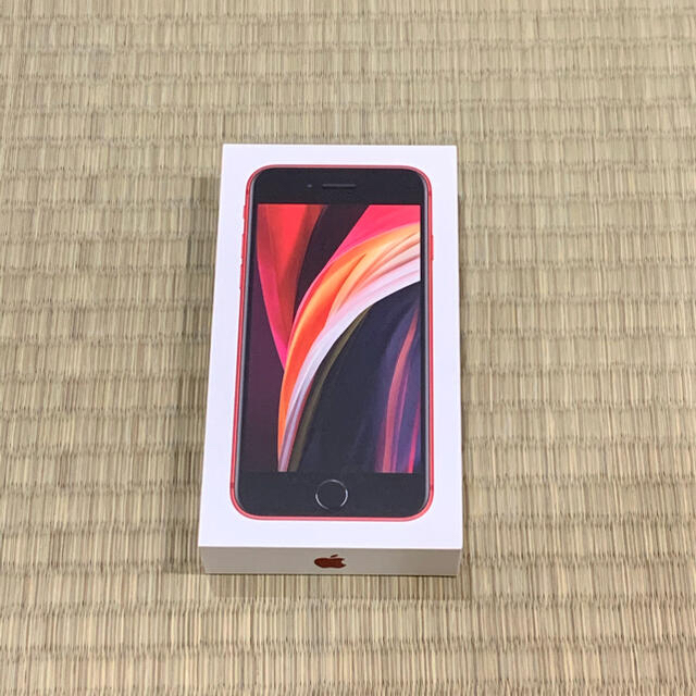 iPhoneSE 64gb RED SIMフリー　新品未使用スマートフォン本体