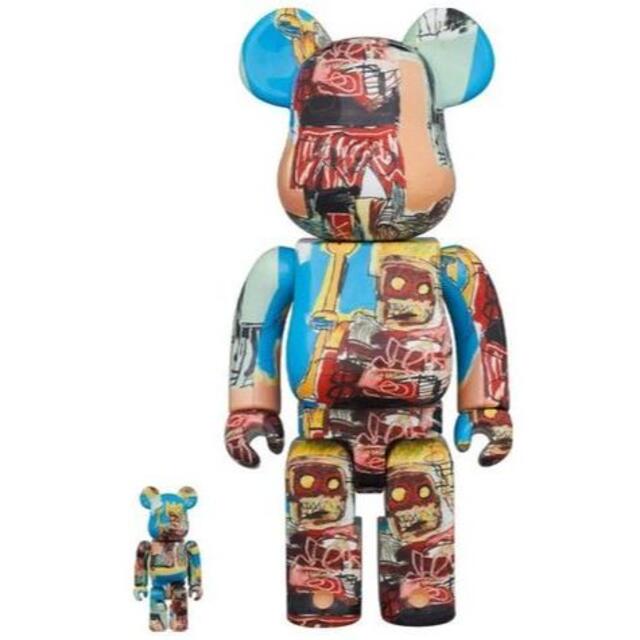 BE@RBRICK JEAN-MICHEL BASQUIAT 100％&400％