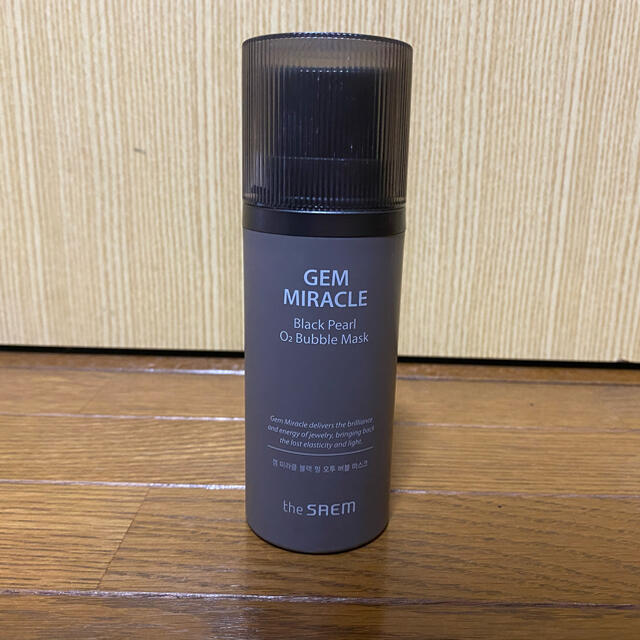 the saem(ザセム)のザセム　ジェムミラクル　ブラックパールO2バブルマスク コスメ/美容のスキンケア/基礎化粧品(パック/フェイスマスク)の商品写真