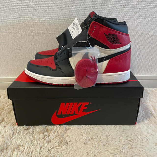 NIKE AIR JORDAN 1 RETRO HIGH OG  BredToe