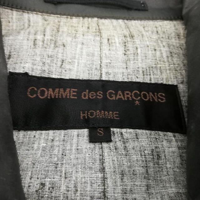 COMME des GARCONS HOMME ポリステンカラーコート　裏地迷彩