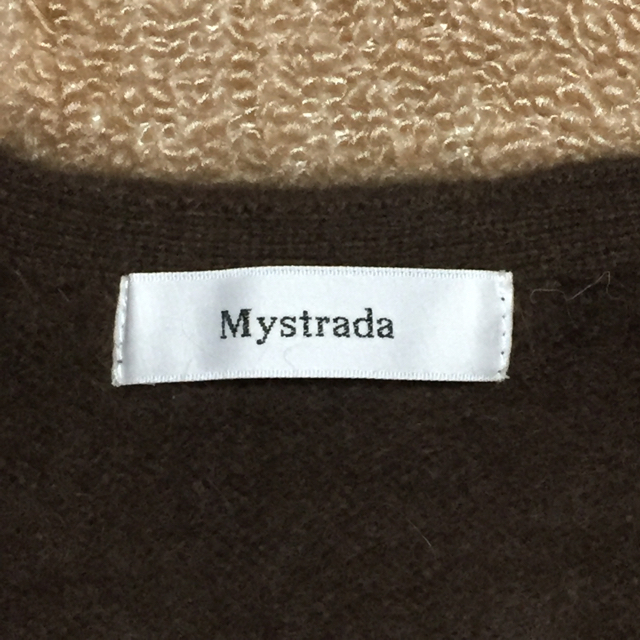 Mystrada(マイストラーダ)のマイストラーダ ゆるニットカーディガン レディースのトップス(カーディガン)の商品写真