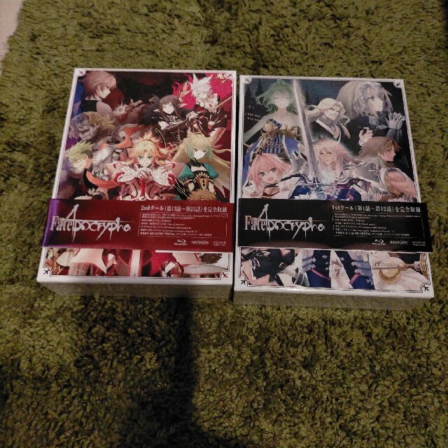 【正規逆輸入品】 Apocrypha Fate Blu-ray ブルーレイ Box Disc アニメ