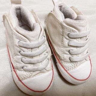 コンバース(CONVERSE)のコンバース　白　11cm(スニーカー)