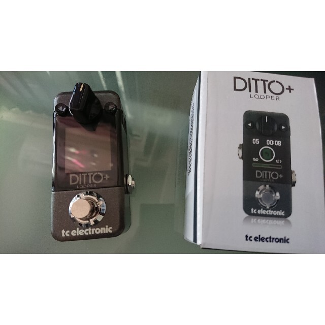 エフェクター　tc　electronic　DITTO＋　ルーパー新機種