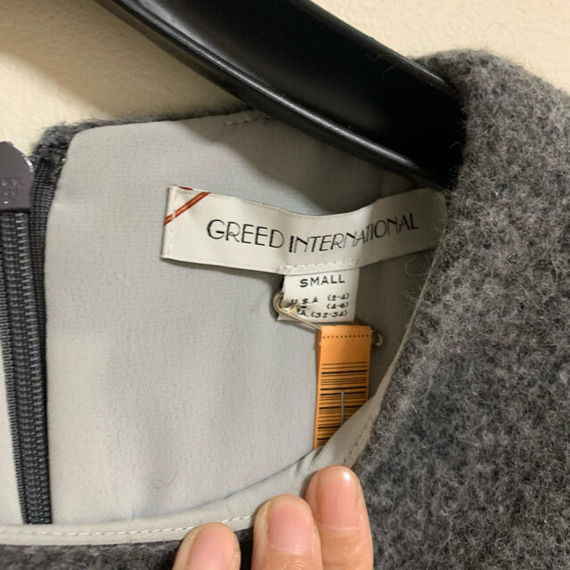 GREED(グリード)のウール ペプラムトップスGREED international レディースのトップス(ニット/セーター)の商品写真