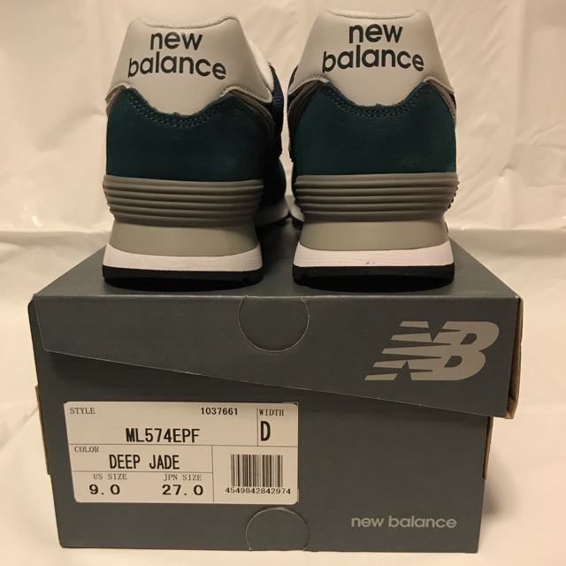 New Balance(ニューバランス)のNew Balance(ニューバランス) ML574 EPF 27.0 新品 メンズの靴/シューズ(スニーカー)の商品写真