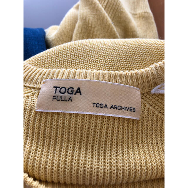 TOGA(トーガ)のchebu様専用！TOGA PULLA トーガプルラ デニム切替ニット レディースのトップス(ニット/セーター)の商品写真