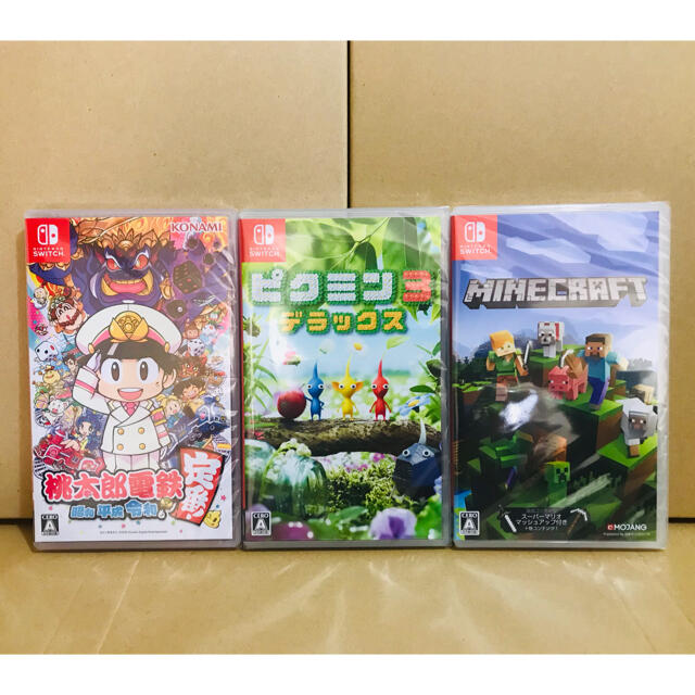 桃太郎電鉄　マインクラフト　新品　switch