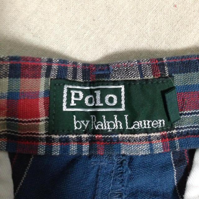 POLO RALPH LAUREN(ポロラルフローレン)のチェック柄半ズボンsale♡ レディースのパンツ(ハーフパンツ)の商品写真