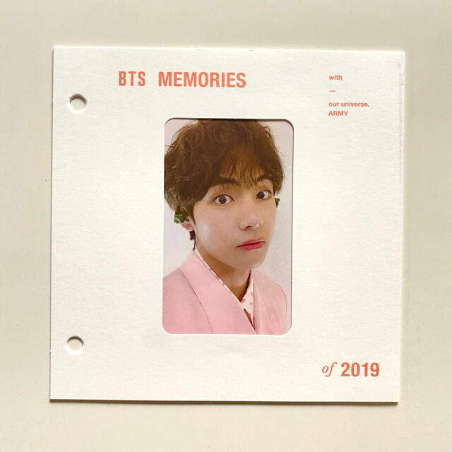 BTS テヒョン　トレカ　memories of 2019