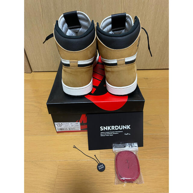 スニーカー極美品  AIR JORDAN 1 ルーキー オブ ザ イヤー 28.5cm