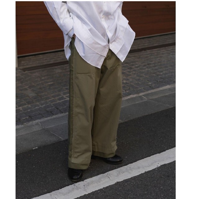 SUNSEA(サンシー)のyoke standard journal Military Pants Ｍ４７ メンズのパンツ(ワークパンツ/カーゴパンツ)の商品写真