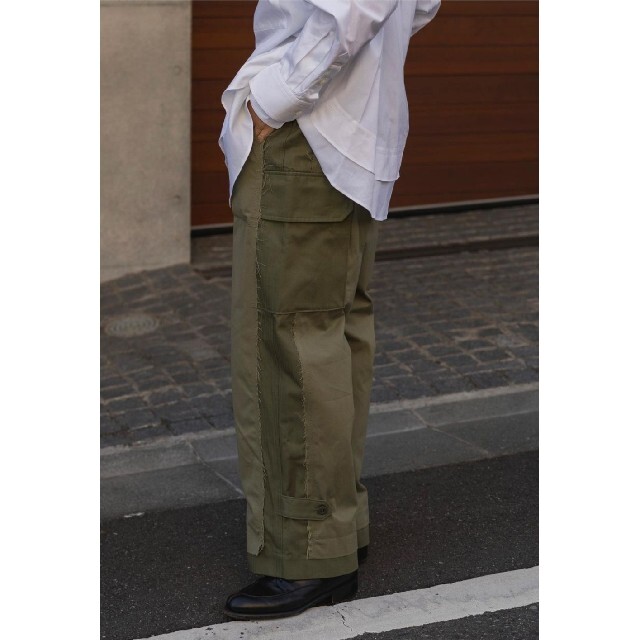 SUNSEA(サンシー)のyoke standard journal Military Pants Ｍ４７ メンズのパンツ(ワークパンツ/カーゴパンツ)の商品写真