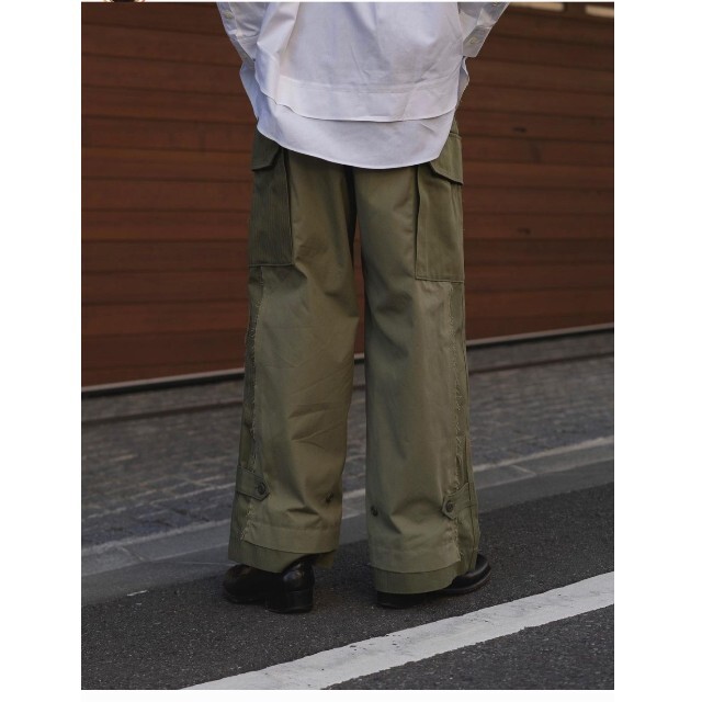 SUNSEA(サンシー)のyoke standard journal Military Pants Ｍ４７ メンズのパンツ(ワークパンツ/カーゴパンツ)の商品写真