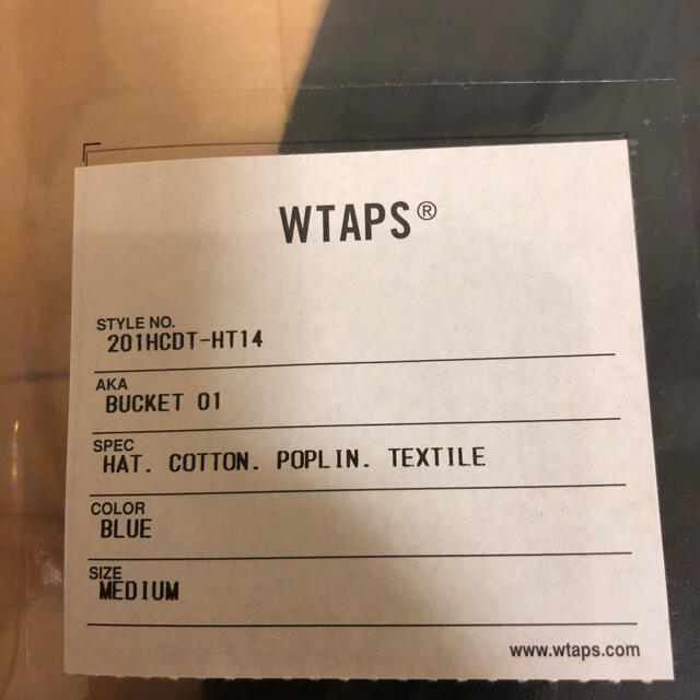 W)taps(ダブルタップス)のwtaps BUCKET HAT.COTTON.POPLIN. TEXTILE メンズの帽子(ハット)の商品写真