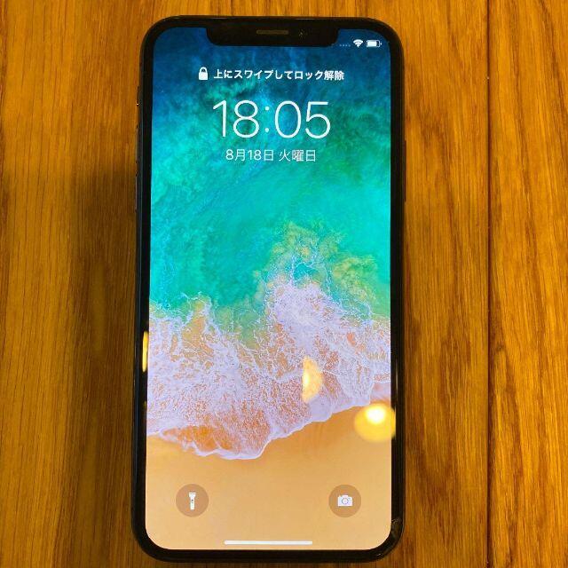 ジャンク】iPhone X 本体 256GB simフリー - スマートフォン本体