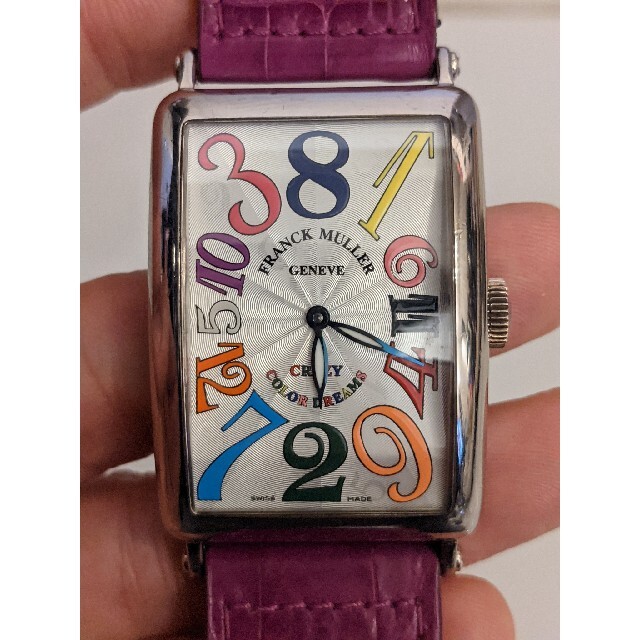 FRANCK MULLER(フランクミュラー)の①　フランクミュラー　クレイジーカラードリーム　18kWG メンズの時計(腕時計(アナログ))の商品写真