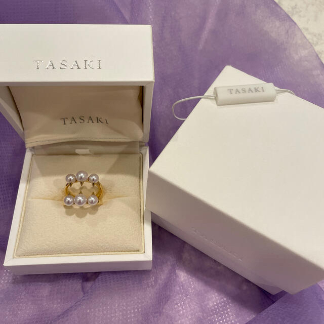 TASAKI(タサキ)の試着のみ　未使用　TASAKI デインジャー シグネチャー リング 10号 レディースのアクセサリー(リング(指輪))の商品写真