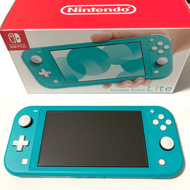 【在庫一掃】 - Switch Nintendo Nintendo ターコイズ Light Switch 携帯用ゲーム機本体