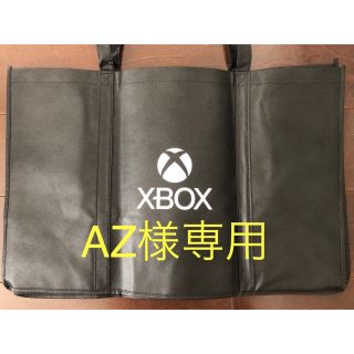 エックスボックス(Xbox)のXBOX series X  黒バック(エコバッグ)