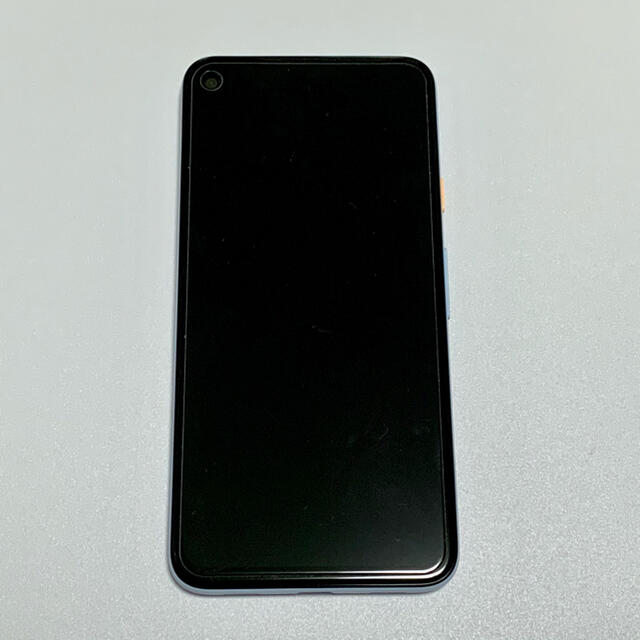 Google Pixel(グーグルピクセル)のGoogle Pixel 4a 128GB Barely Blue SIMフリー スマホ/家電/カメラのスマートフォン/携帯電話(スマートフォン本体)の商品写真